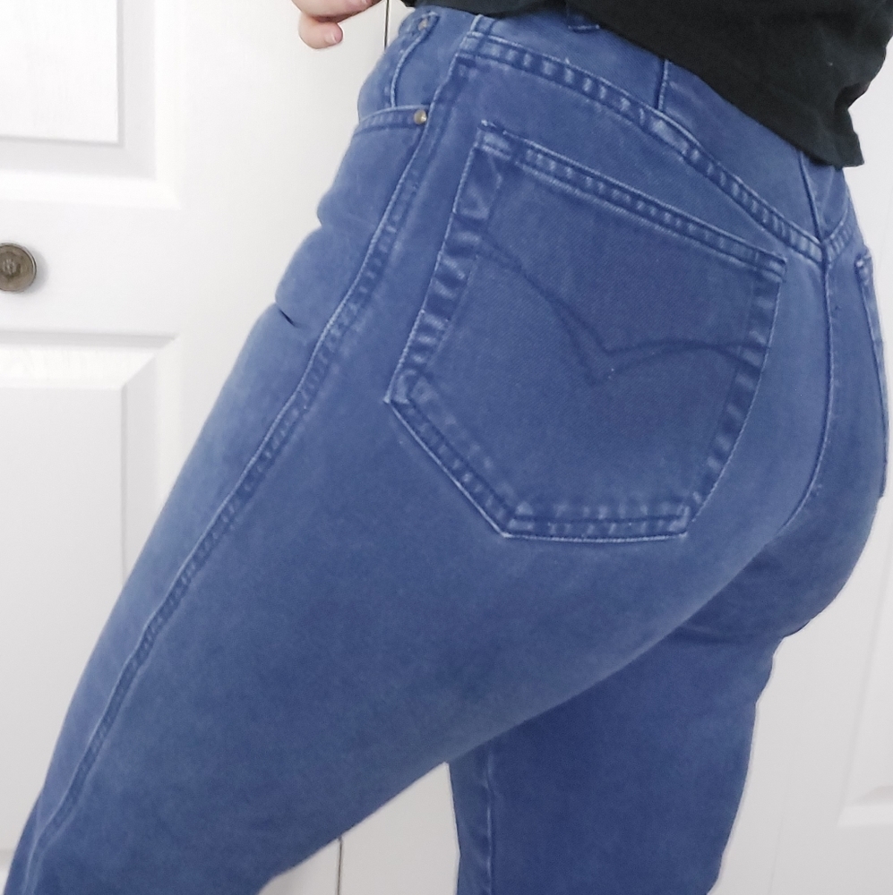 Vintage | blue mom jeans